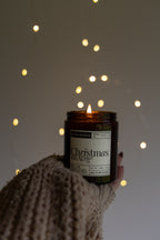 CHRISTMAS READ CANDLE